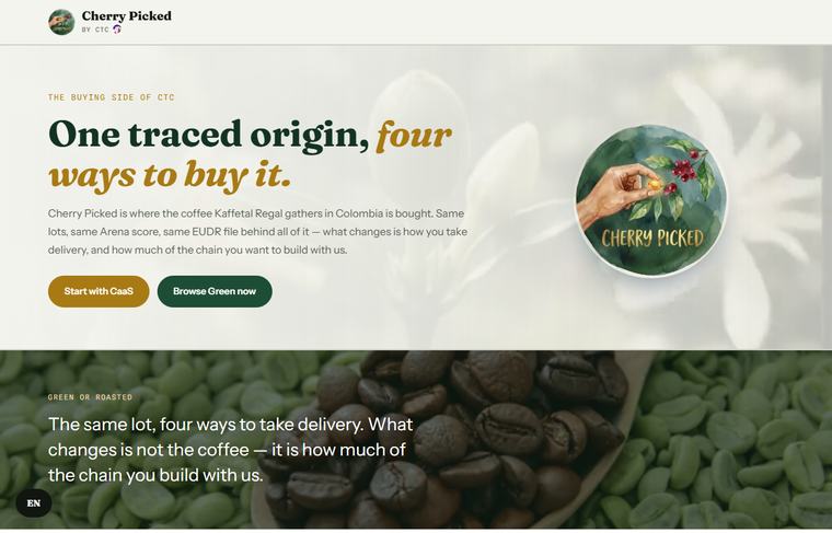 The Cherry Picked buying platform and its four programs